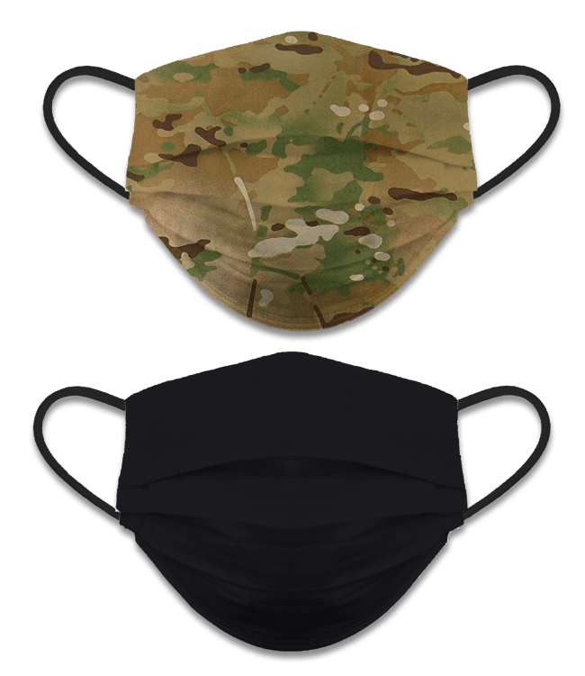 Μάσκα Προστασίας Προσώπου Δύο Όψεων Black-camo | www.lightgear.gr