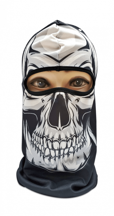 Balaclava Polyester Σκελετός Λευκή | www.lightgear.gr