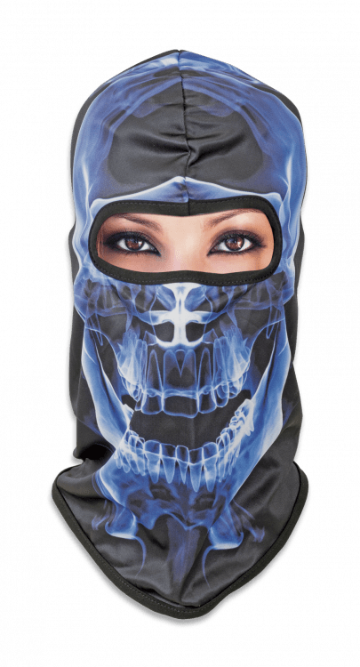 Balaclava Polyester Σκελετός Μπλε | www.lightgear.gr