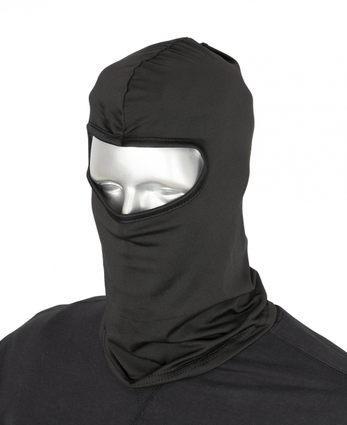 Balaclava Polyester Μονόχρωμη Μαύρη | www.lightgear.gr