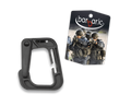 Κρίκος Carabiner Albainox Συνθετικός Black | www.lightgear.gr