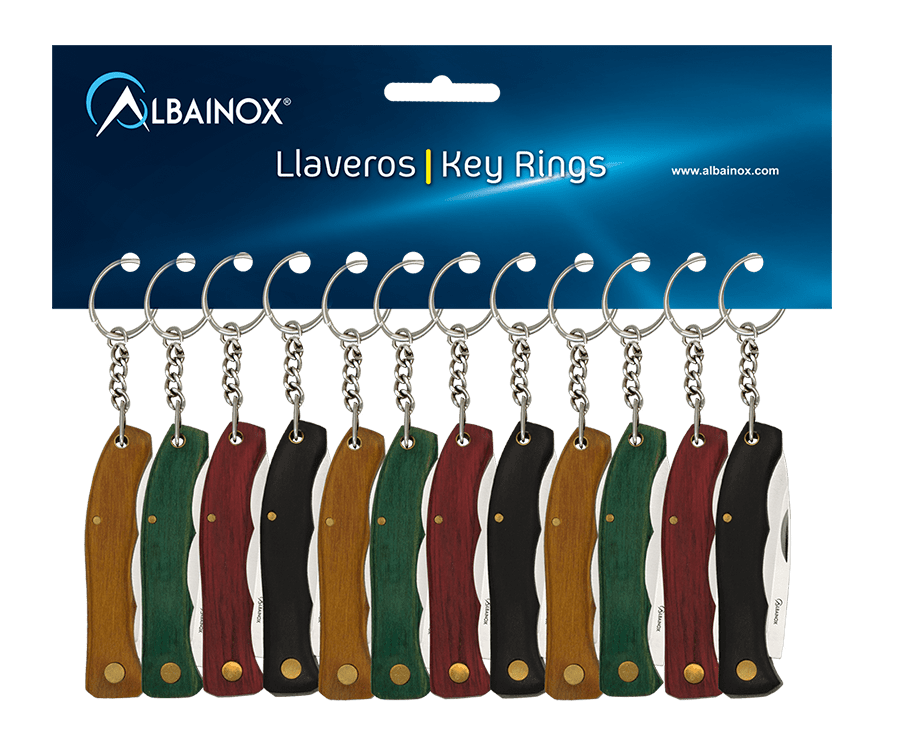 Σουγιάς Albainox Wood Μπρελόκ 18093 | www.lightgear.gr