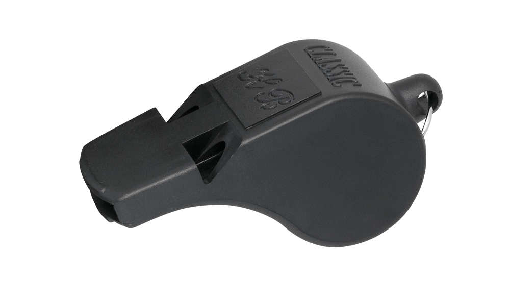 Σφυρίχτρα Πλαστική 2 Ήχων Professional Black 33542 | www.lightgear.gr