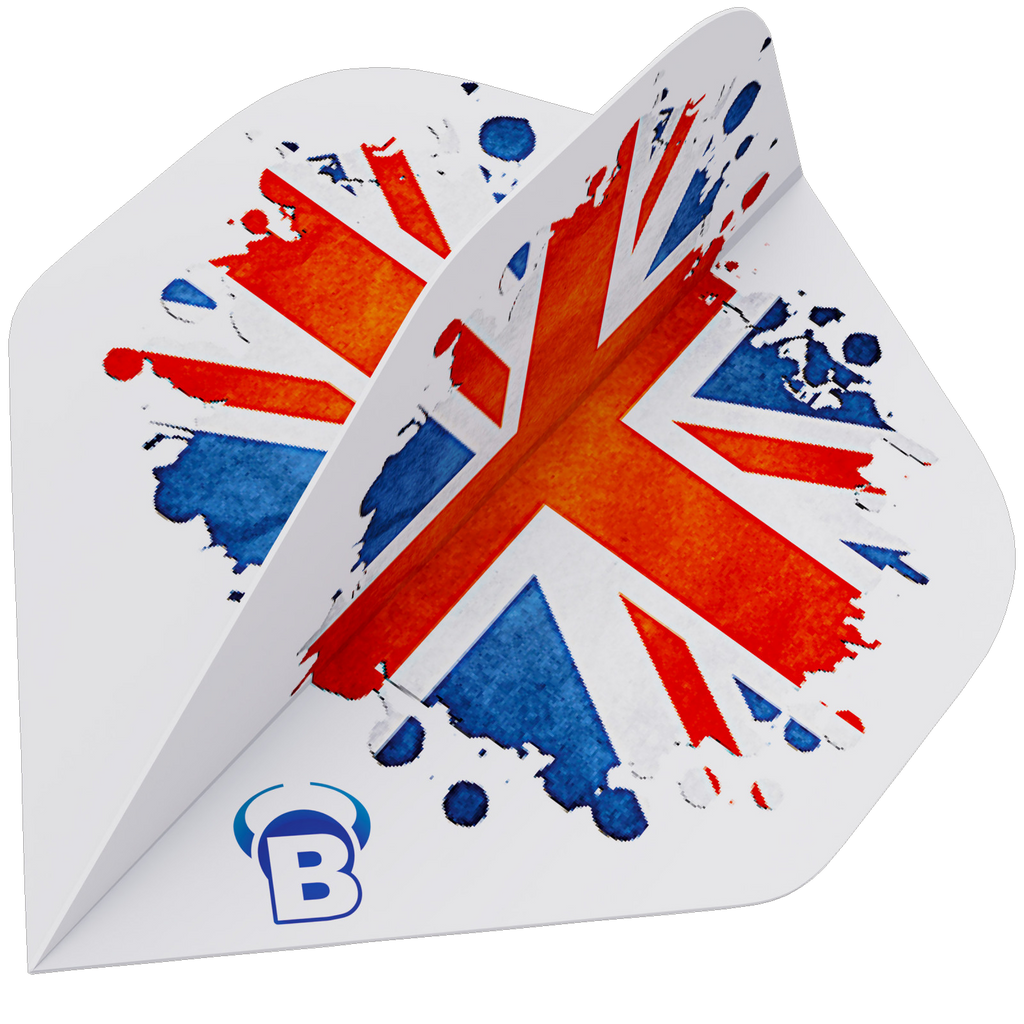 Φτερά Bull's Motex Flights English Flag | A-standard 3τεμ | www.lightgear.gr