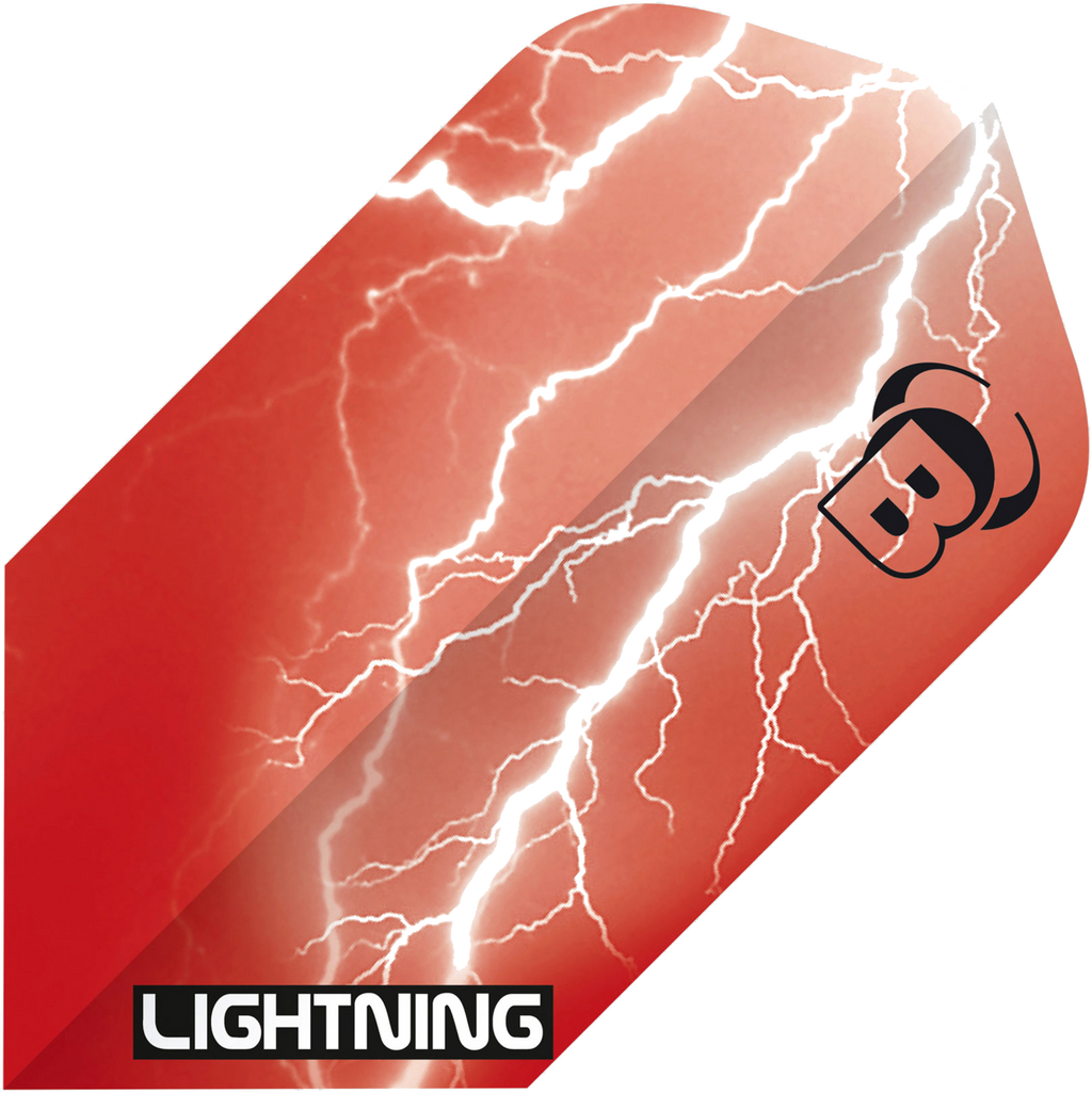 Φτερά Bull's Lightning Flights | Slim Κόκκινο 3τεμ | www.lightgear.gr