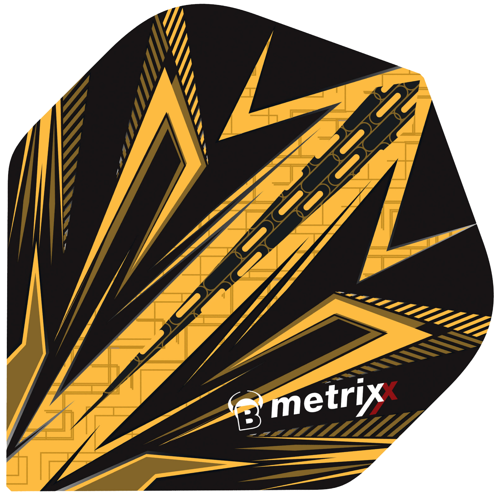 Φτερά Bull's Metrixx Flights Stinger | A-standard Κίτρινο 3τεμ | www.lightgear.gr