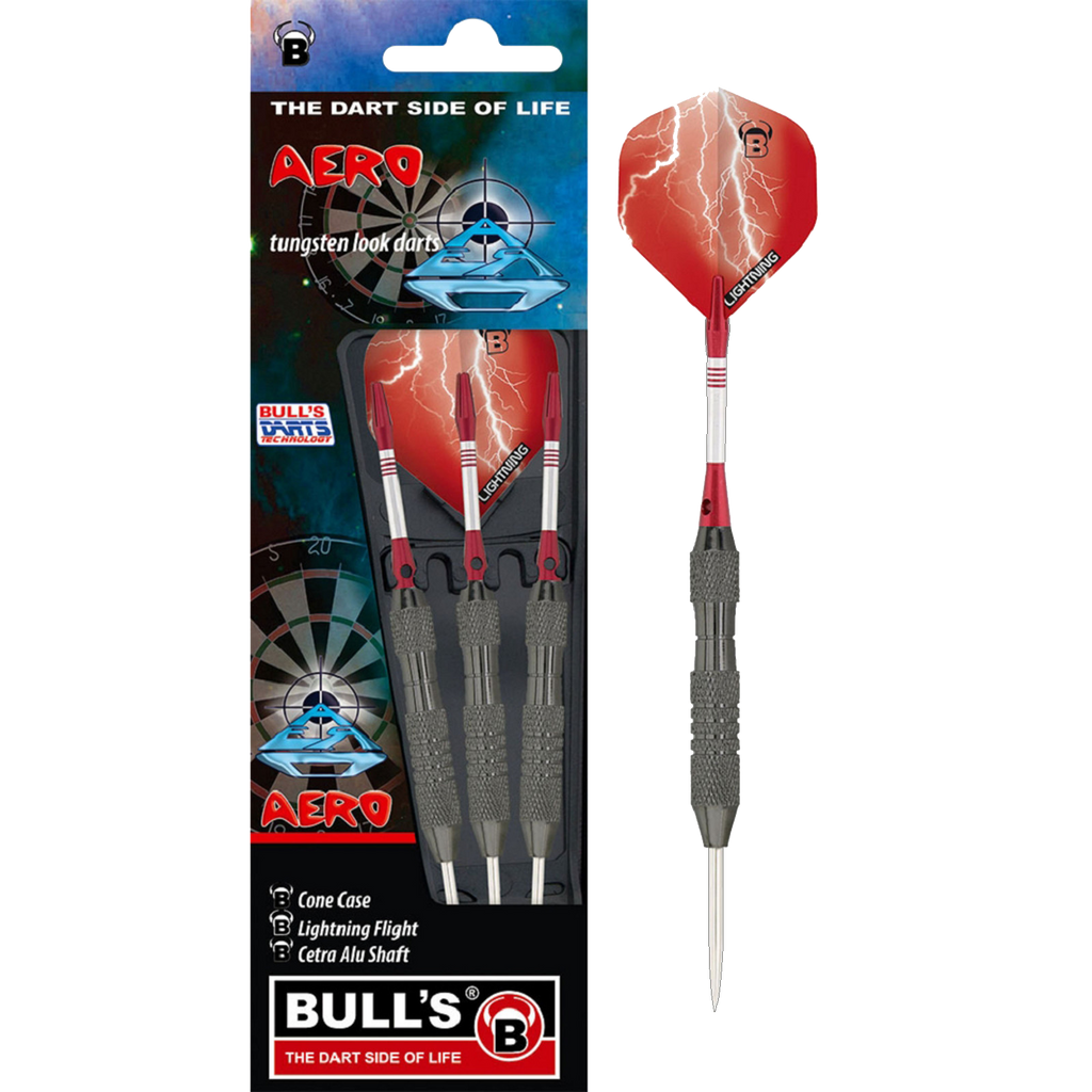 Βελάκια Dart Bull's Steel Darts Aero 21g 3τεμ | www.lightgear.gr