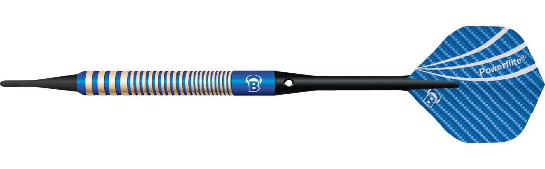 Βελάκια Dart Bull's Metis Soft Dart Blau 16g 3τεμ | www.lightgear.gr