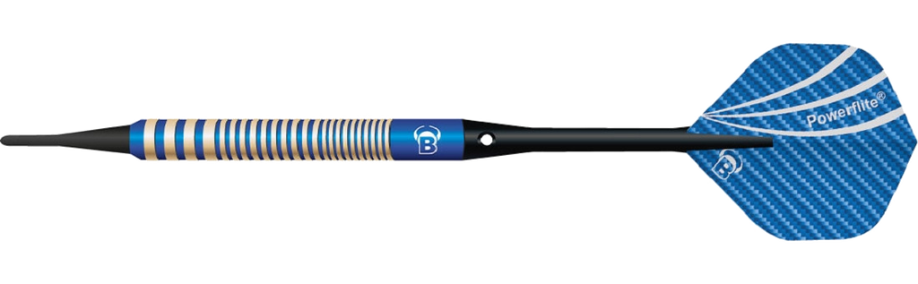 Βελάκια Dart Bull's Metis Soft Dart Blau 16g 3τεμ | www.lightgear.gr