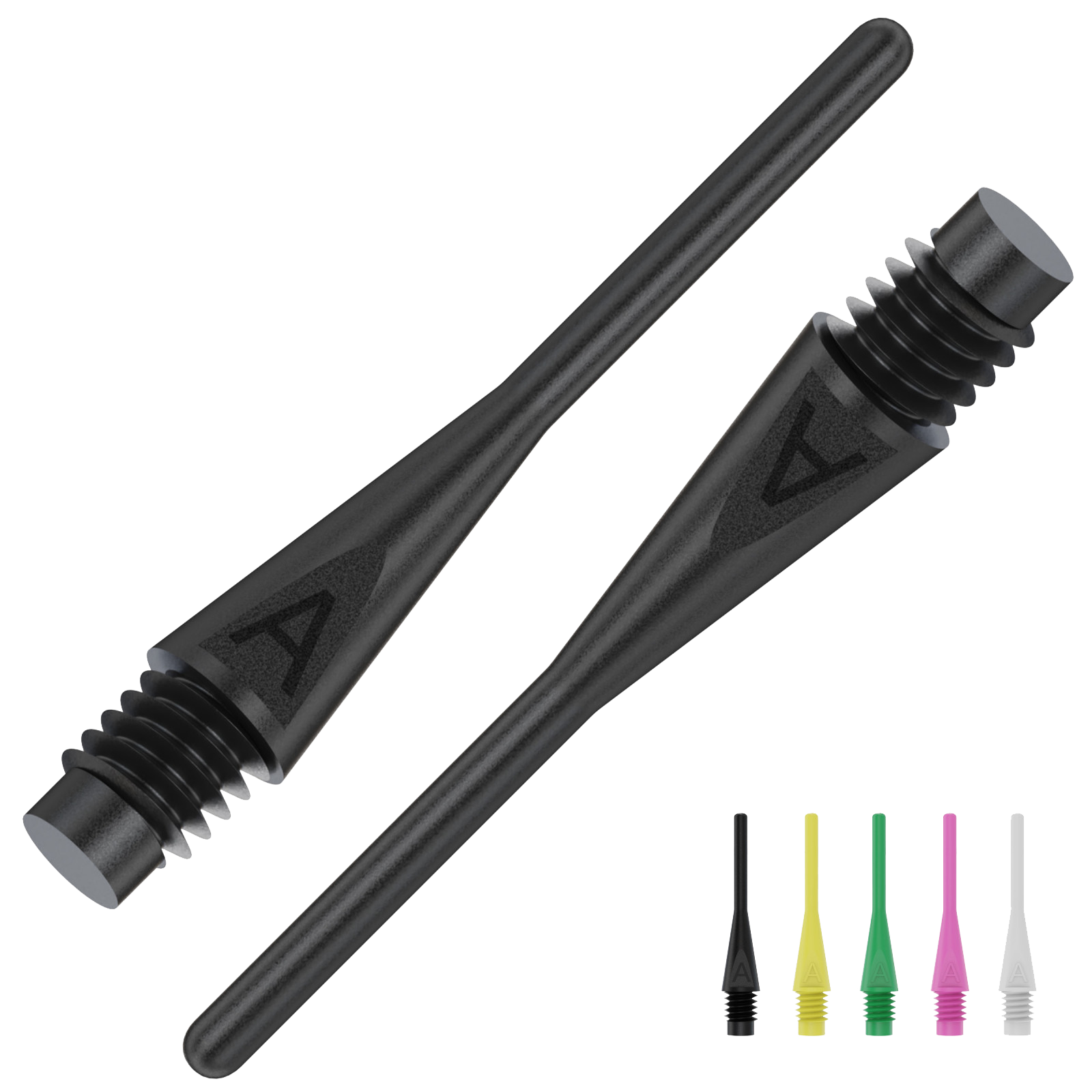 Μύτες Dart Bull's Axx Tips Lg. Black 6mm 100 Τεμ. | www.lightgear.gr