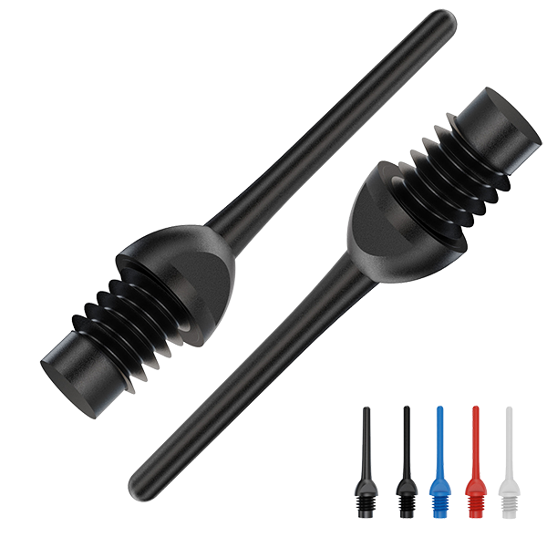 Μύτες Dart Bull's Superk. Tip Black 6 Mm 100 Pack | www.lightgear.gr