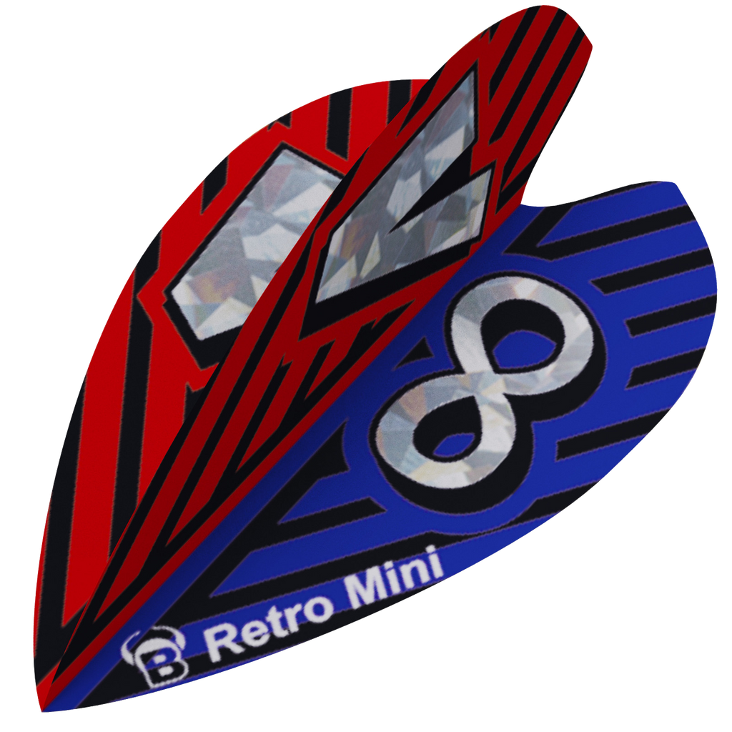 Φτερά Bull's Dart Retro Mini 3τεμ | www.lightgear.gr