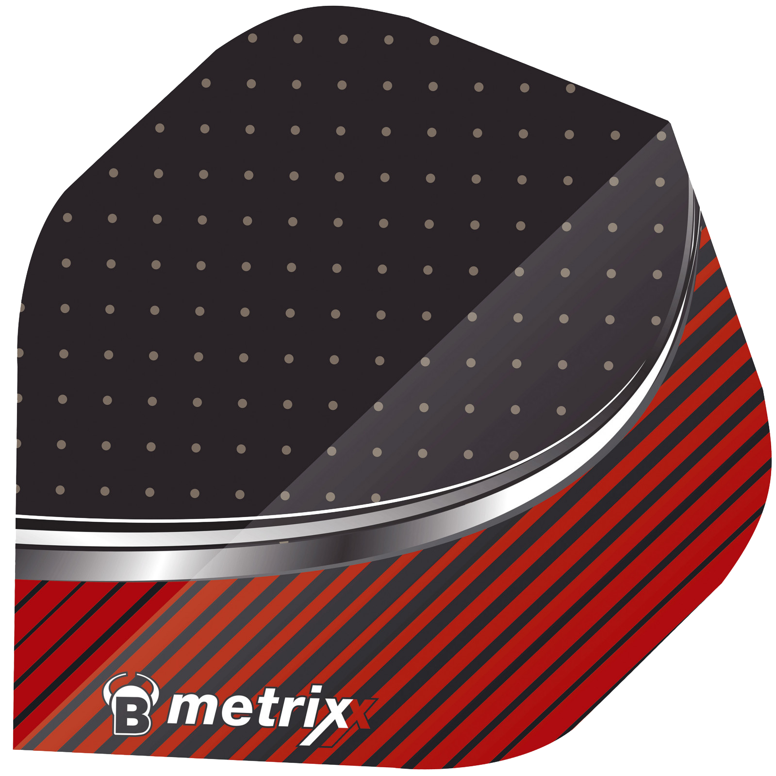 Φτερά Bull's Dart Metrixx A-std. 3τεμ Κόκκινο | www.lightgear.gr