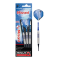 Βελάκια Dart Bull's Soft Darts Blizzard 16g 3τεμ | www.lightgear.gr