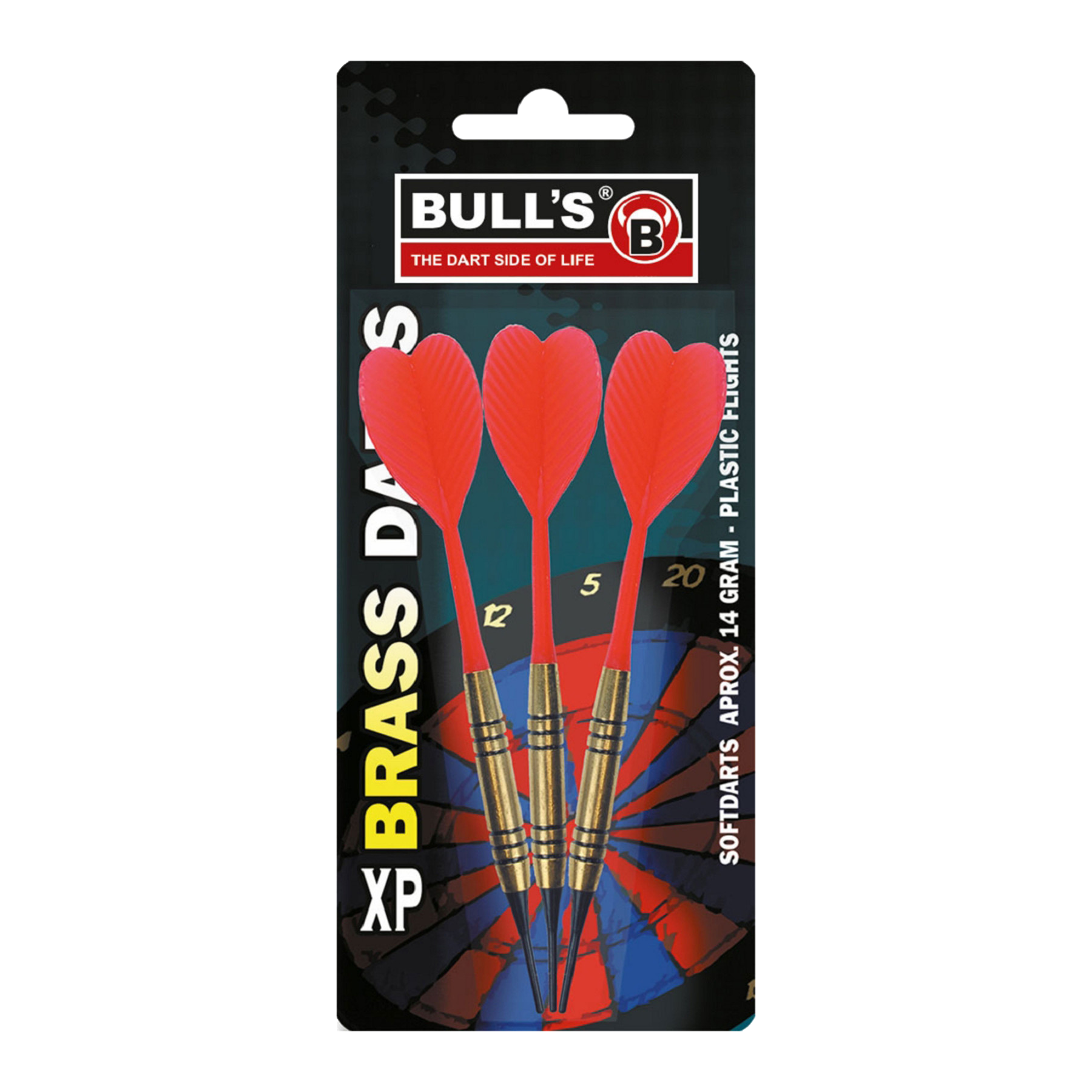 Βελάκια Dart Bull's Soft Darts Xp 14g 3τεμ | www.lightgear.gr