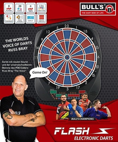 Στόχος Dart Bull's Flash RB Sound Elektronik Dartboard | www.lightgear.gr