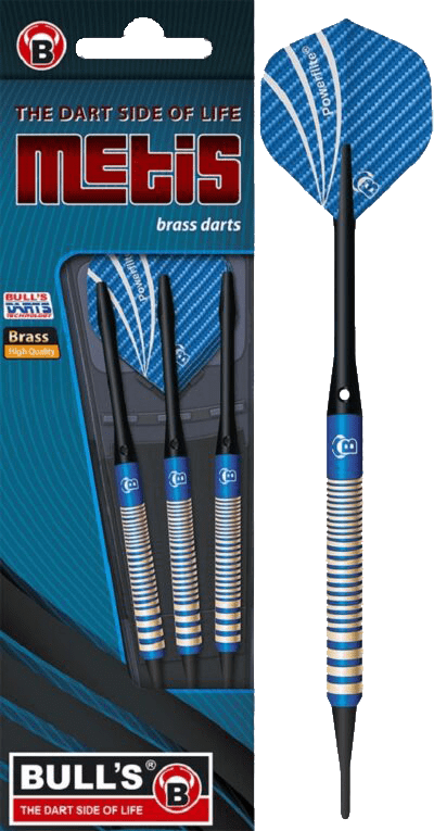 Βελάκια Dart Bull's Soft Darts Metis 18gr 3τεμ | www.lightgear.gr
