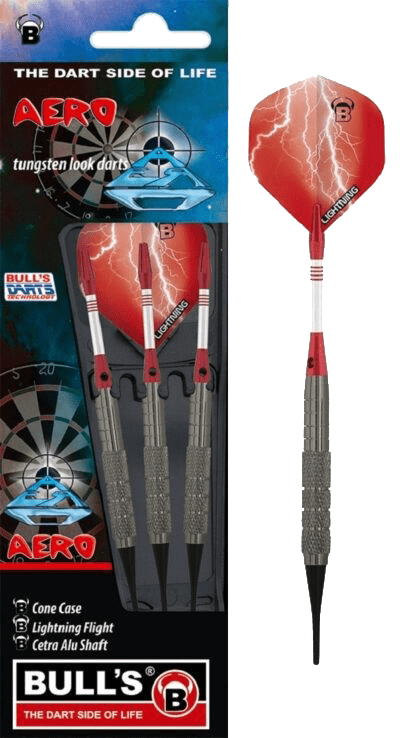 Βελάκια Dart Bull's Soft Darts Aero 14gr 3τεμ | www.lightgear.gr