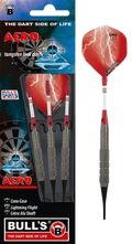Βελάκια Dart Bull's Soft Darts Aero 14gr 3τεμ | www.lightgear.gr