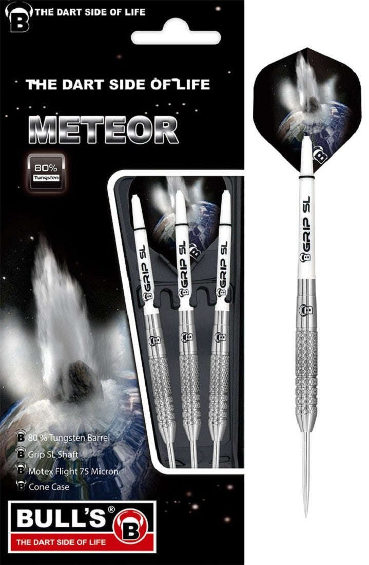 Βελάκια Dart Bull's Steel Darts Meteor Mt8 24g 3τεμ | www.lightgear.gr