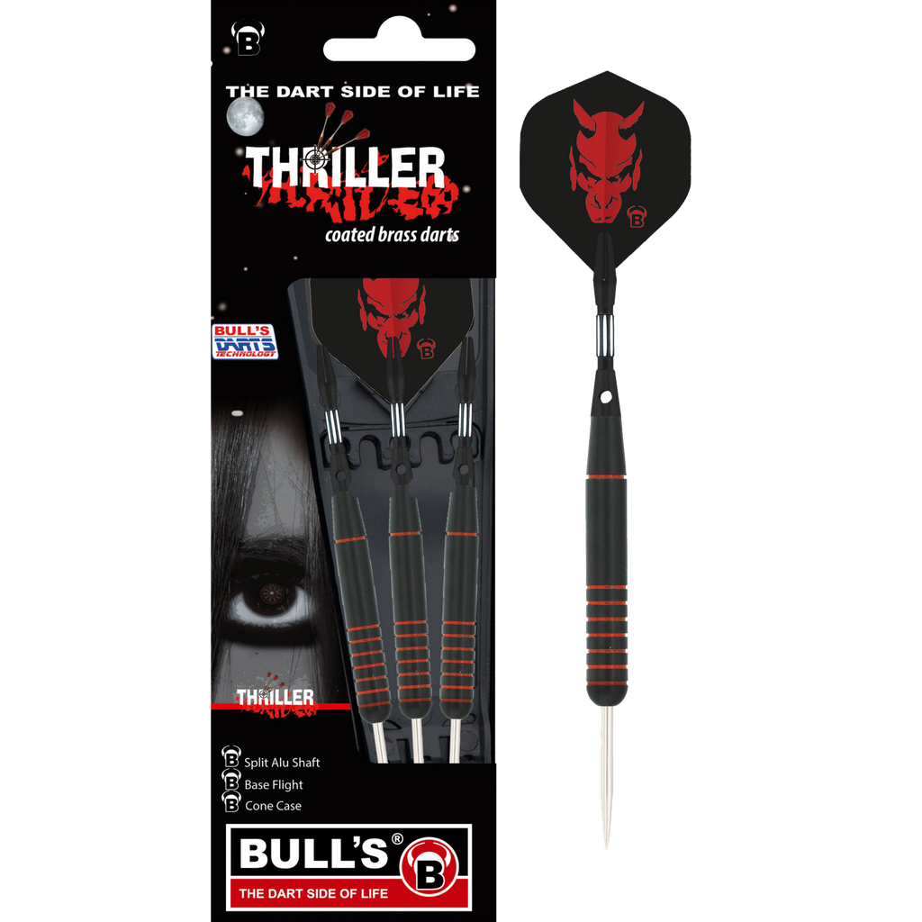 Βελάκια Dart Bull's Steel Darts Thriller 23g 3τεμ | www.lightgear.gr