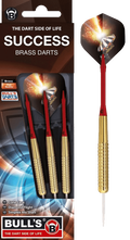 Βελάκια Dart Bull's Steel Darts Success Red 20g 3τεμ | www.lightgear.gr
