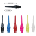 Μύτες Dart Bull's Star Soft Tips Black 6 Mm 100 Pack | www.lightgear.gr