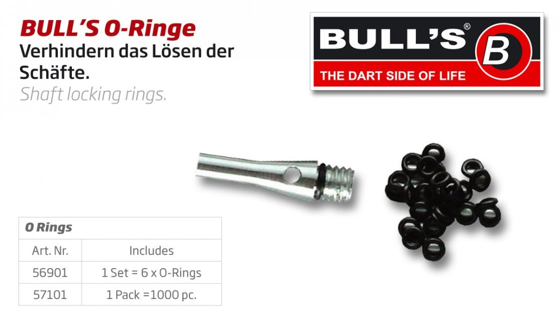Bull's O-rings Για Κορμούς 6 Mm | www.lightgear.gr