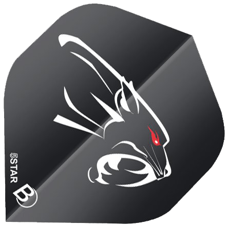 Φτερά Bull's Dart 5-star Flights A-std Panther 3τεμ | www.lightgear.gr