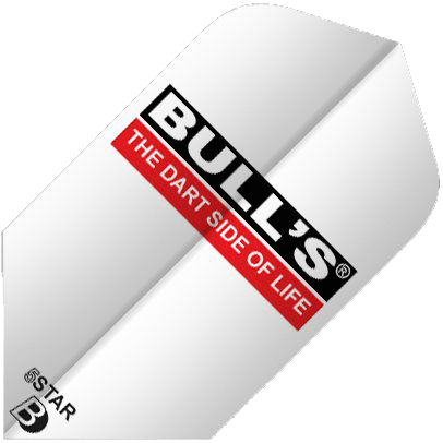 Φτερά Bull's Dart 5-star Flights Slim Bull's 3τεμ | www.lightgear.gr