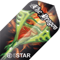 Φτερά Bull's Dart 5-star Flights Slim Dragon 3τεμ | www.lightgear.gr