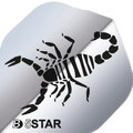 Φτερά Bull's Dart 5-star Flights A-std Σκορπιός 3τεμ | www.lightgear.gr