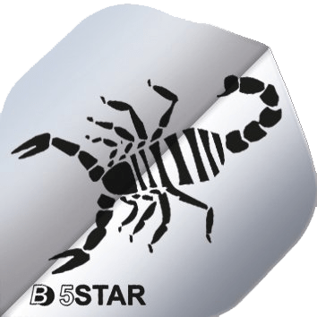 Φτερά Bull's Dart 5-star Flights A-std Σκορπιός 3τεμ | www.lightgear.gr