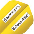 Φτερά Bull's Dart Powerflite A-std Poweflite 3τεμ Κίτρινο | www.lightgear.gr