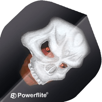 Φτερά Bull's Dart Powerflite A-std Νεκροκεφαλή 3τεμ | www.lightgear.gr