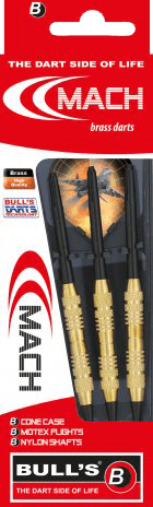 Βελάκια Dart Bull's Soft Darts Mach 16g 3τεμ | www.lightgear.gr