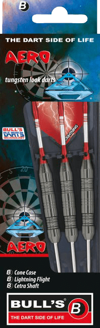 Βελάκια Dart Bull's Steel Darts Aero 20g 3τεμ | www.lightgear.gr
