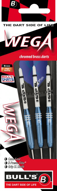 Βελάκια Dart Bull's Steel Darts Wega 20g 3τεμ | www.lightgear.gr