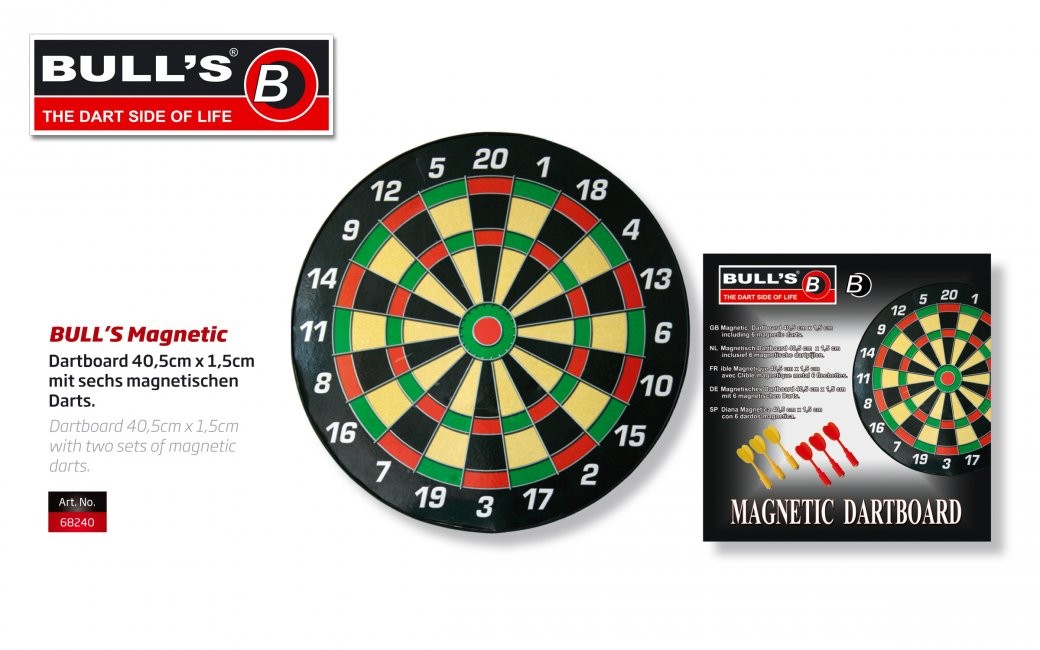 Στόχος Dart Bull's Magnetic Dartboard | www.lightgear.gr