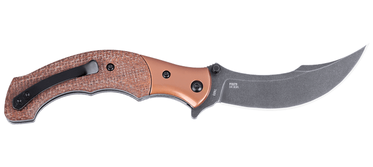 Σουγιάς CRKT Ritual™ Compact Brown | www.lightgear.gr