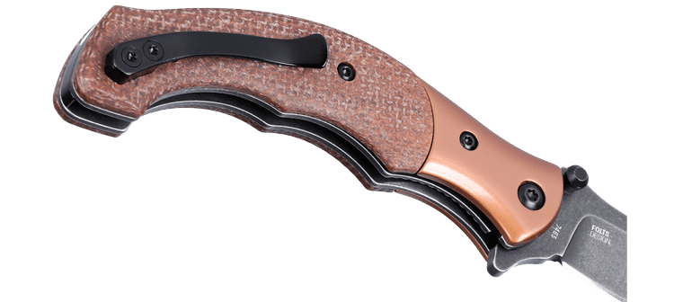 Σουγιάς CRKT Ritual™ Compact Brown | www.lightgear.gr