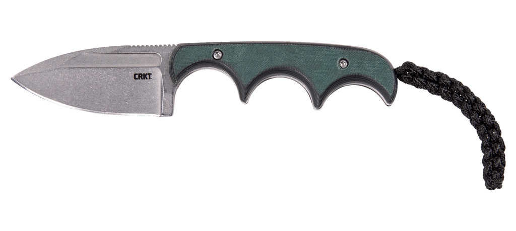 Μαχαίρι CRKT Minimalist® Spear Point Green Black | www.lightgear.gr