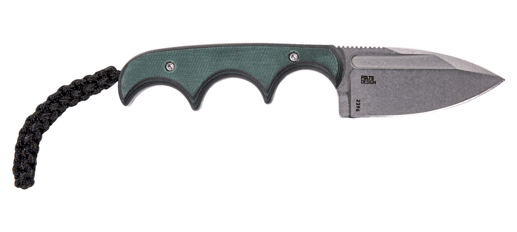 Μαχαίρι CRKT Minimalist® Spear Point Green Black | www.lightgear.gr