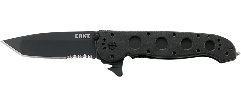 Σουγιάς CRKT M16-14ZLEK Tanto Blackout Triple Serrations | www.lightgear.gr