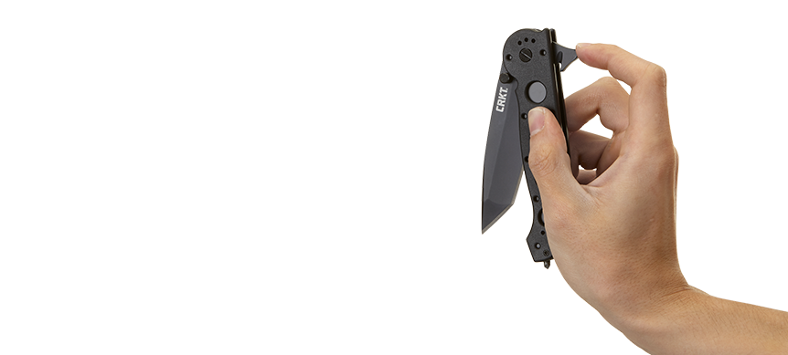 Σουγιάς CRKT M16-14ZLEK Tanto Blackout Triple Serrations | www.lightgear.gr