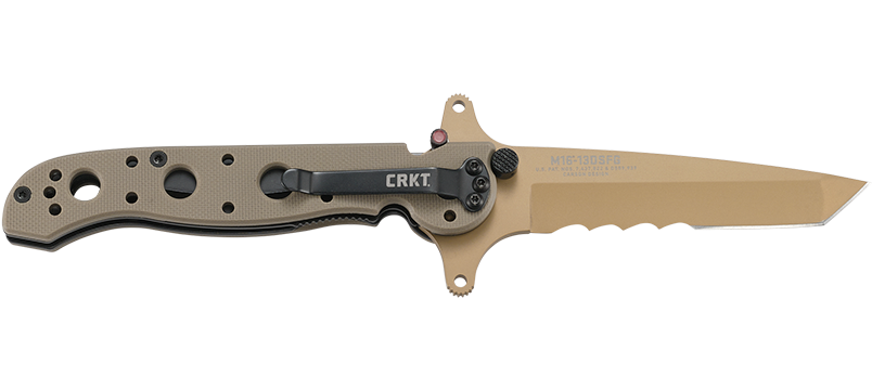 Σουγιάς CRKT M16-13dDSFG Special Forces Desert Tanto W/veff Serrations | www.lightgear.gr