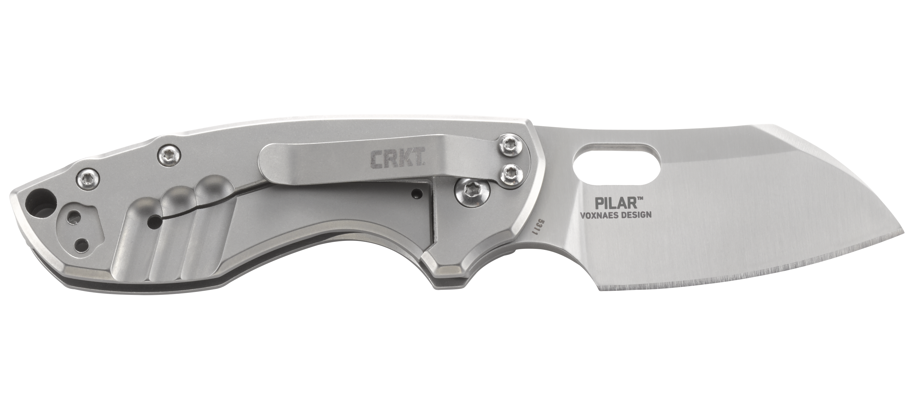 Σουγιάς CRKT Pilar Silver | www.lightgear.gr
