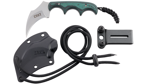 Μαχαίρι CRKT Keramin Green Black | www.lightgear.gr