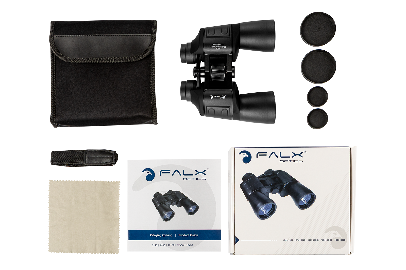 Κυάλια Falx Optics 10x50mm Black | www.lightgear.gr