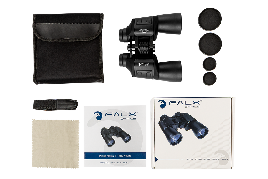 Κυάλια Falx Optics 10x50mm Black | www.lightgear.gr